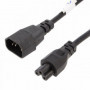 Cabo Alimentação Iec C14 Macho / Iec C5 Fêmea 1.5M