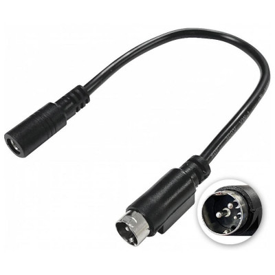 Cabo Adaptador Jack Fêmea P/ Din 3P Macho 0.2M