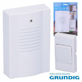 Campainha S/ Fios C/ Comando 230V 16 Tons Grundig