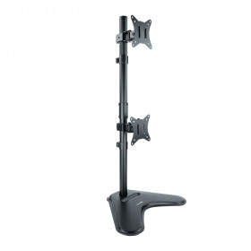 TooQ DB1703TNV-B montagem e suporte para monitores 81,3 cm (32") Secretária Preto