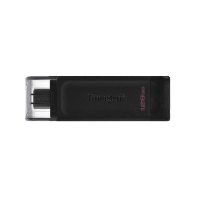 Kingston Technology DataTraveler 70 unidade de memória USB 128 GB USB Type-C 3.2 Gen 1 (3.1 Gen 1) Preto