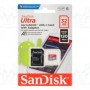 Cartão de memória SanDisk Ultra 32GB microSD HC UHS-I com adaptador/classe 10/120MBs