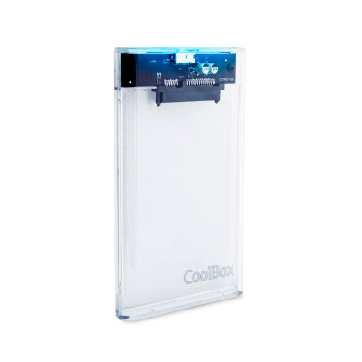 CoolBox COO-SCT-2533 Caixa para Discos Rígidos Compartimento SSD Cinzento 2.5"