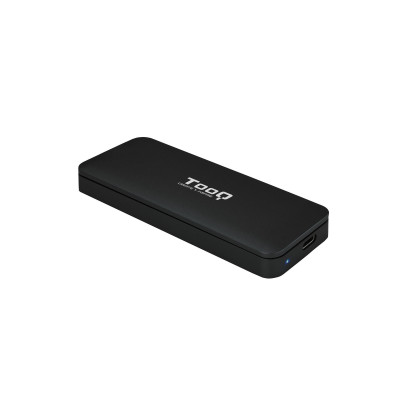 TooQ TQE-2280B Caixa para Discos Rígidos Compartimento SSD Preto M.2