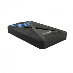 TooQ TQE-2550BL Caixa para Discos Rígidos Compartimento HDD SSD Preto 2.5"