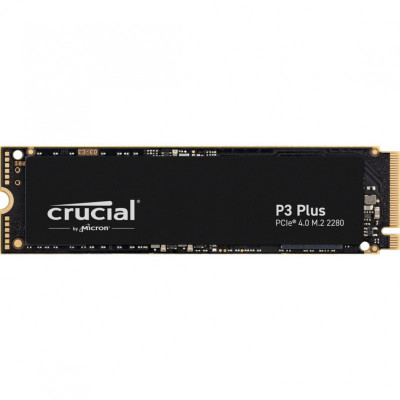 Disco rígido interno ssd crucial p3 plus 2 tb m.2 2280 pci express