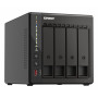 QNAP TS-453E NAS Tower Intel® Celeron® J6412 8 GB 0 TB QNAP QTS Preto