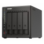 QNAP TS-453E NAS Tower Intel® Celeron® J6412 8 GB 0 TB QNAP QTS Preto