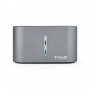 TooQ TQDS-805G Docking Station para Discos Rígidos USB 3.2 Gen 1 (3.1 Gen 1) Type-B Alumínio