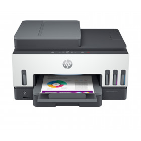 HP Smart Tank 7605 Sem fios All-in-One Cor Impressora, Impressão frente e verso Copiadora, scanner