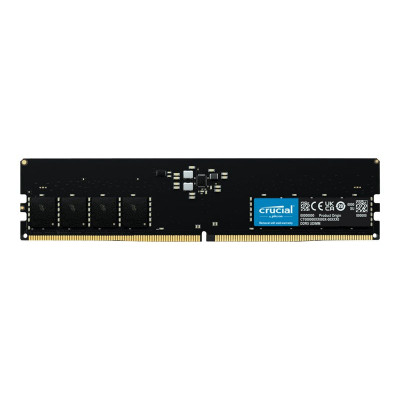 Memória RAM ddr5 16gb crucial - dimm - 5600 mhz - pc5 44800 - cl46 - 1.1v