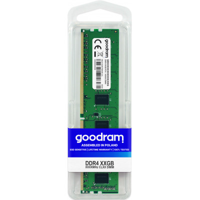 Goodram GR3200D464L22S 8G módulo de memória 8 GB 1 x 8 GB DDR4 288-pin DIMM