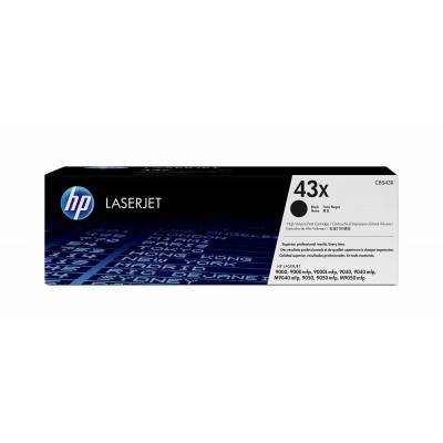 HP Toner LaserJet Original 43X Preto de elevado rendimento