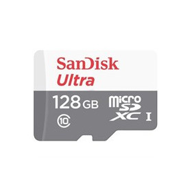 Cartão de memória micro secure digital sd xc + adaptador sandisk - 128gb - classe 10 - sdxc - 100mb - s