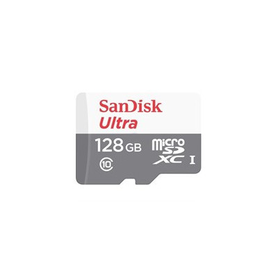 Cartão de memória micro secure digital sd xc + adaptador sandisk - 128gb - classe 10 - sdxc - 100mb - s
