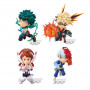 Figura banpresto my hero academia world figura colecionável 12 unidades