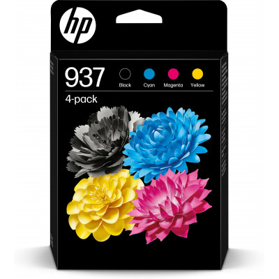 HP Conjunto de 4 Tinteiros 937 Originais CMYK