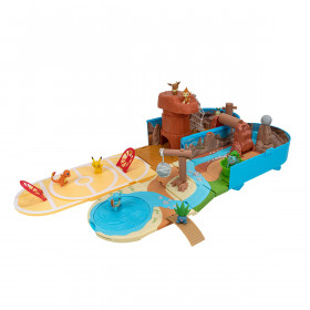 Playset pokémon deserto pokémon transformável