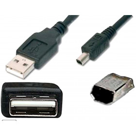ADJ Cavo USB Type A / Mitsumi Mini