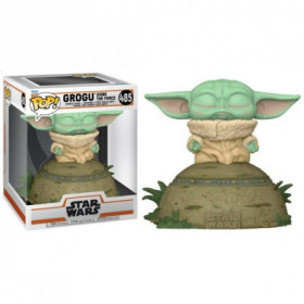 Funko Pop Deluxe Star Wars O Mandaloriano A Criança Usando a Força (Sfx) 58390