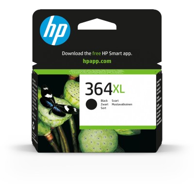 HP Tinteiro Original 364XL Preto de elevado rendimento