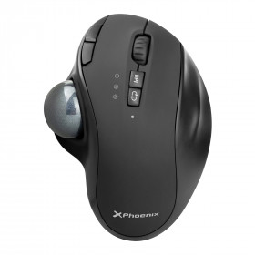 Mouse Trackball ergonômico sem fio