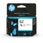 HP Tinteiro original 62 Tricolor