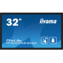 iiyama TF3239AS-B1AG ecrã de sinalização Plasma digital 80 cm (31.5") LED 500 cd m² 2.4K Ultra HD Preto Ecrã táctil Processador