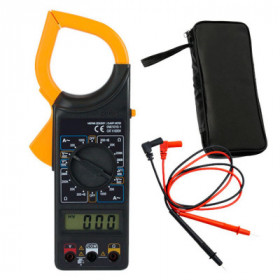 PINÇA AMPERIMÉTRICA DIGITAL AC/DC 600V