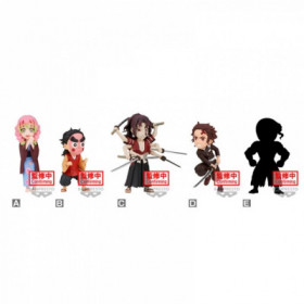 Banpresto figura demon slayer: kimetsu no yaiba figura colecionável mundial vol.11 12 unidades 7cm