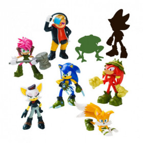 Variedade de figuras pack de 8 sonic