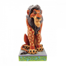 enesco figura disney o rei leão cicatriz pose