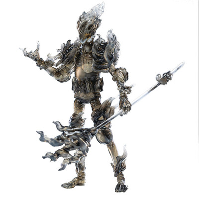 Figura coleção de diamantes juiz dredd juiz fogo preto e branco em mini escala pré-visualizações requintadas exclusivas