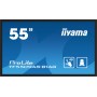 iiyama TF5539AS-B1AG ecrã de sinalização Plasma digital 138,7 cm (54.6") LED 500 cd m² 4K Ultra HD Preto Ecrã táctil