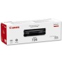 Canon CRG-726 toner 1 unidade(s) Original Preto