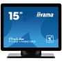 iiyama ProLite T1521MSC-B2 monitor de ecrã 38,1 cm (15") 1024 x 768 pixels XGA LED Ecrã táctil Tampo de mesa Preto