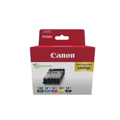 Canon 2078C007 tinteiro 5 unidade(s) Original Preto, Azul, Ciano, Magenta, Amarelo