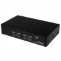 StarTech.com Comutador KVM DisplayPort USB 4 Portas com Áudio