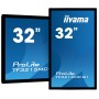 iiyama ProLite TF3215MC-B2 monitor de ecrã 81,3 cm (32") 1920 x 1080 pixels Full HD LED Ecrã táctil Quiosque Preto