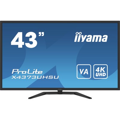 iiyama ProLite X4373UHSU-B1 monitor de ecrã 108 cm (42.5") 3840 x 2160 pixels 4K Ultra HD Preto