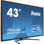 iiyama ProLite X4373UHSU-B1 monitor de ecrã 108 cm (42.5") 3840 x 2160 pixels 4K Ultra HD Preto