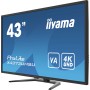 iiyama ProLite X4373UHSU-B1 monitor de ecrã 108 cm (42.5") 3840 x 2160 pixels 4K Ultra HD Preto