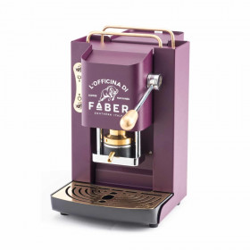 Máquina de café Pro Deluxe violeta roxo - Dourado