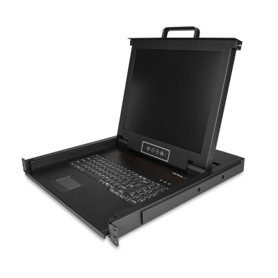 StarTech.com RKCONS1701 consola rack 43,2 cm (17") 1280 x 1024 pixels Ferro 1U