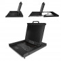 StarTech.com RKCONS1701 consola rack 43,2 cm (17") 1280 x 1024 pixels Ferro 1U