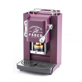 Máquina de café Pro Deluxe violeta roxo- prateado