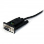 StarTech.com Cabo Adaptador de USB 1 porta para DCE Série DB9 R232 Null Modem com FTDI