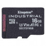 Kingston Technology Industrial 16 GB MicroSDHC UHS-I Classe 10
