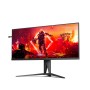 AOC AGON 5 AG405UXC monitor de ecrã 100,3 cm (39.5") 3440 x 1440 pixels Wide Quad HD LCD Preto