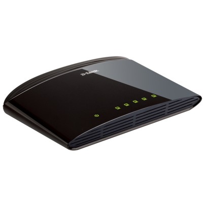 D-Link DES-1005D Não-gerido Fast Ethernet (10 100) Preto